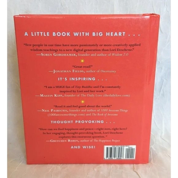 Tiny Buddha Simple Wisdom for Lifes Hard Questions Lori Deschene Hardcover Peace - Picture 3 of 13